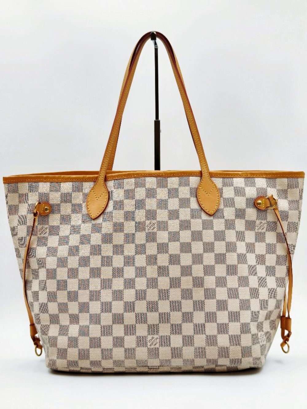 Louis Vuitton Neverfull Damier Azur Tote Bag